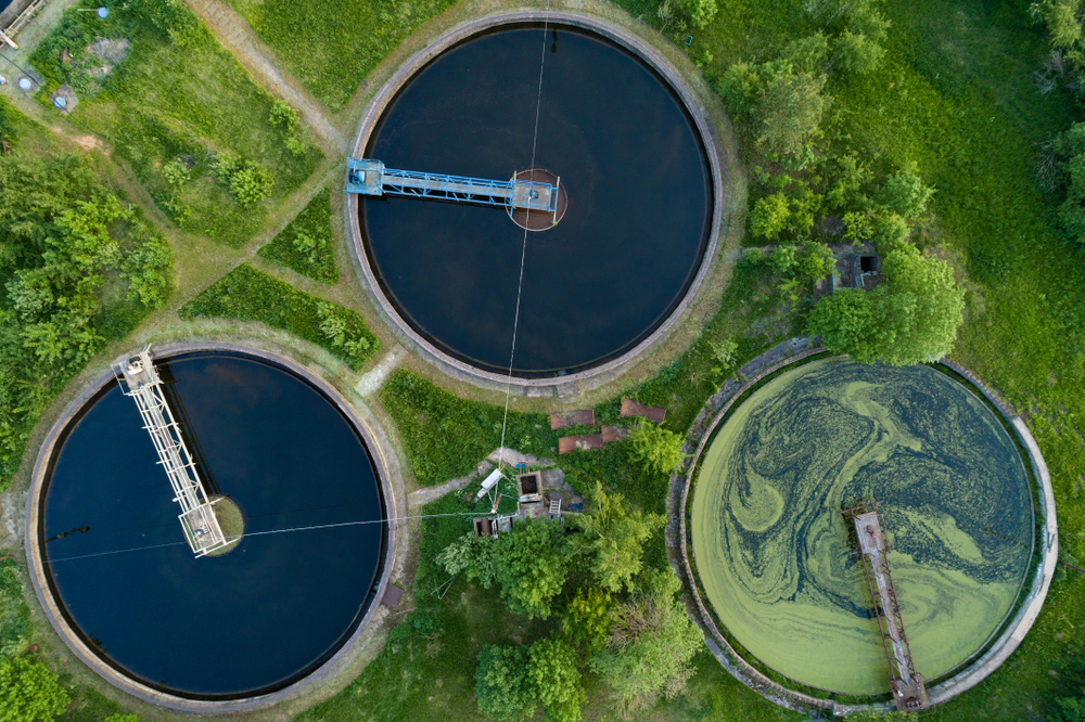  wastewater treatment plant