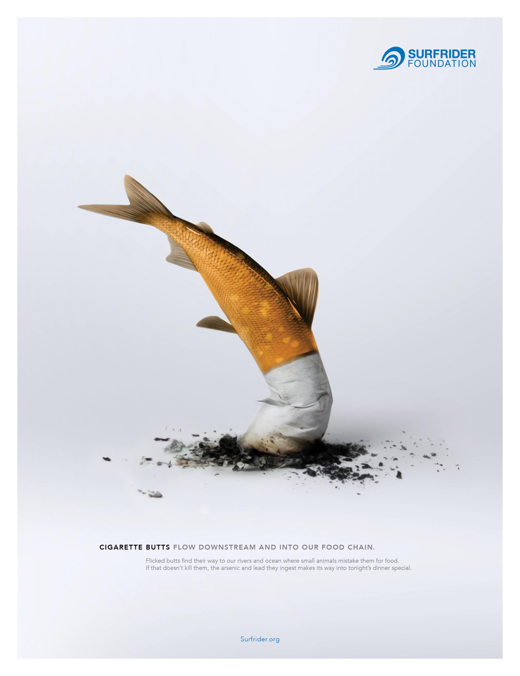 cigarette.butt-as-fish-sawe-water-campaign
