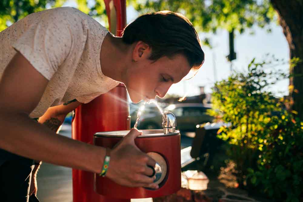 drinking-fountain